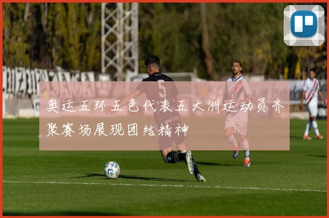 奥运五环五色代表五大洲运动员齐聚赛场展现团结精神